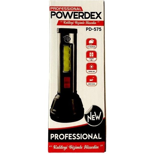 Powerdex PD-575 Profesyonel El Feneri